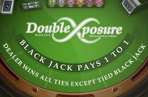 Double Exposure Blackjack Professional Series High Limit